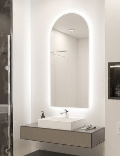 Espejo capilla con arenado perimetral - MALTA de BathDecor 2