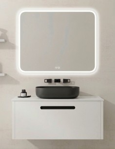 Conjunto de baño 1 cajón GAUDÍ a medida + lavabo de Socimobel