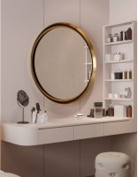 Espejo redondo con marco - DELTA NOL de BathDecor