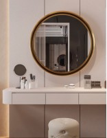 Espejo redondo con marco - DELTA NOL de BathDecor