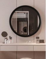 Espejo redondo con marco - DELTA NOL de BathDecor