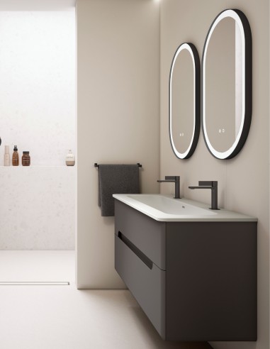 Mueble baño Visobath Onda - 2 cajones 120 cm. lavabo Malmo incluido