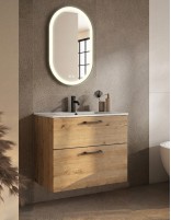 Mueble de baño Visobath Verso modelo 2 cajones lavabo Flat incluido