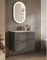 Mueble de baño Visobath Verso Ceniza