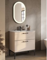 Mueble Visobath Verso con patas Cotton