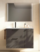 Conjunto de baño Visobath Verso Ceniza