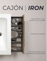 Conjunto baño Visobath Verso detalle cajón