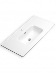 Lavabo 100 cm - cerámico modelo LOKI de ÖK Becrisa