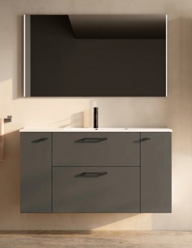 Conjunto de baño Verso Visobath Ceniza