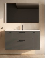 Conjunto de baño Verso Visobath Ceniza