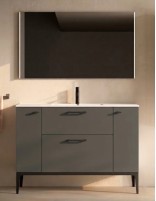 Conjunto baño Verso Visobath Ceniza