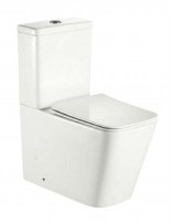 Inodoro cuadrado a suelo de Probath