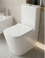 Inodoro cuadrado a suelo