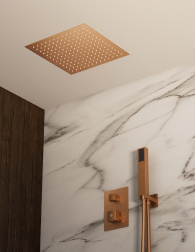 Rociador empotrado a techo cuadrado de GME