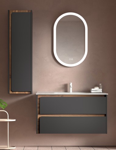 Mueble de baño Visobath Indico acabado Valenti/ceniza