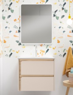 Conjunto de baño Visobath Indico acabado Valenti/ceniza 2