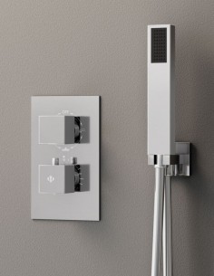 Ducha empotrada termostática cromo - Orion de GME