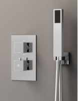 Ducha empotrada termostática cromo - Orion de GME