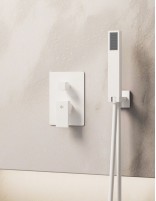 Ducha empotrada termostática blanco - Orion de GME