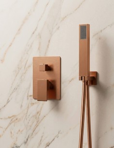 Ducha empotrada termostática cobre - Orion de GME