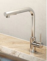 Grifo de cocina monomando extraíble - Silver de GME