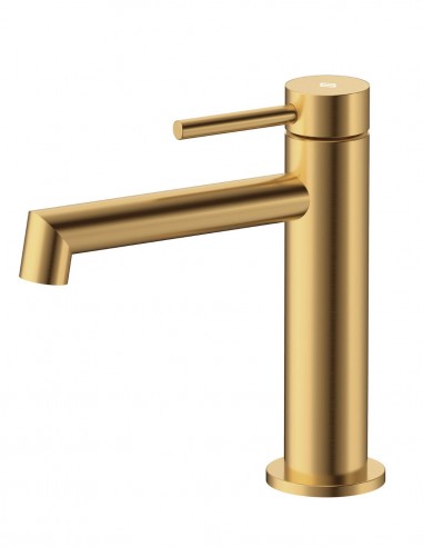 Grifo monomando oro para lavabo - Persio de GME
