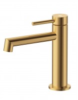 Grifo monomando oro para lavabo - Persio de GME