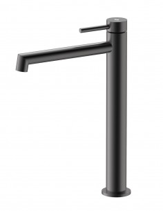 Grifo monomando titanio para lavabo alto - Persio de GME