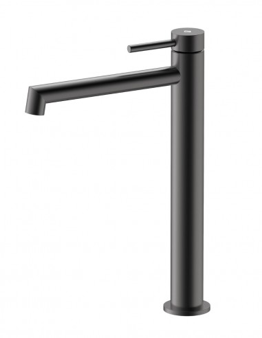 Grifo monomando titanio para lavabo alto - Persio de GME