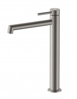 Grifo monomando acero cepillado para lavabo alto - Persio de GME