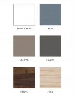 Columna de baño Visobath Aqua acabados