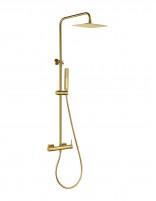 Conjunto barra de ducha monomando oro - TOSCANA de IMEX