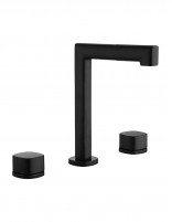 Grifo de lavabo sobre encimera negro - TOSCANA de IMEX
