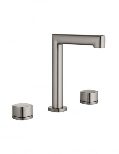 Grifo de lavabo sobre encimera níquel - TOSCANA de IMEX