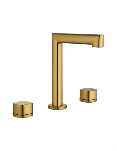 Grifo de lavabo sobre encimera oro - TOSCANA de IMEX