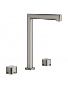 Grifo de lavabo alto sobre encimera níquel - TOSCANA de IMEX