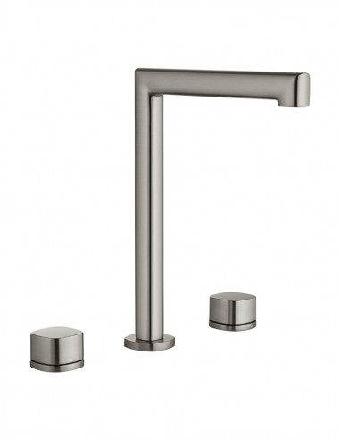 Grifo de lavabo alto sobre encimera níquel - TOSCANA de IMEX