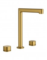 Grifo de lavabo alto sobre encimera oro - TOSCANA de IMEX