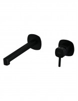 Monomando de lavabo empotrado negro - TOSCANA de IMEX
