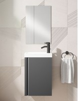 Conjunto mueble fondo reducido Ceniza