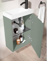 Conjunto mueble fondo reducido detalle