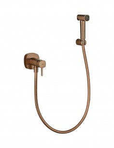 Monomando de bidé empotrado - oro rosa TOSCANA de IMEX