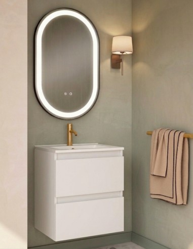 Conjunto baño fondo reducido Blanco Ada