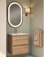 Conjunto baño fondo reducido - 2 cajones lavabo incluido Nido de Visobath