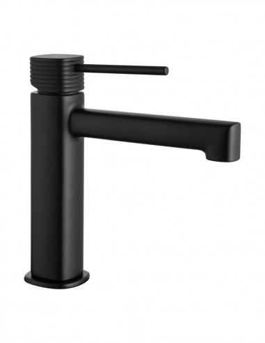 Grifo de lavabo monomando - negro FIRENZE de IMEX