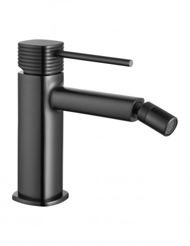 Grifo de bidé monomando - black gun metal FIRENZE de IMEX