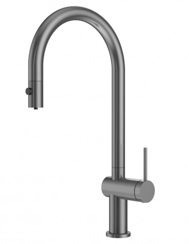 Grifo cocina LAZIO Black gun metal