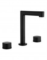 Grifo de lavabo sobre encimera - negro FIRENZE de IMEX