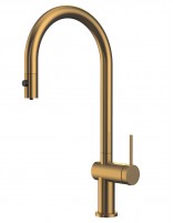 Grifo cocina LAZIO oro cepillado