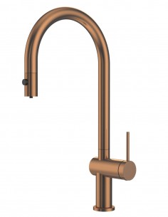 Grifo cocina LAZIO oro cepillado 2